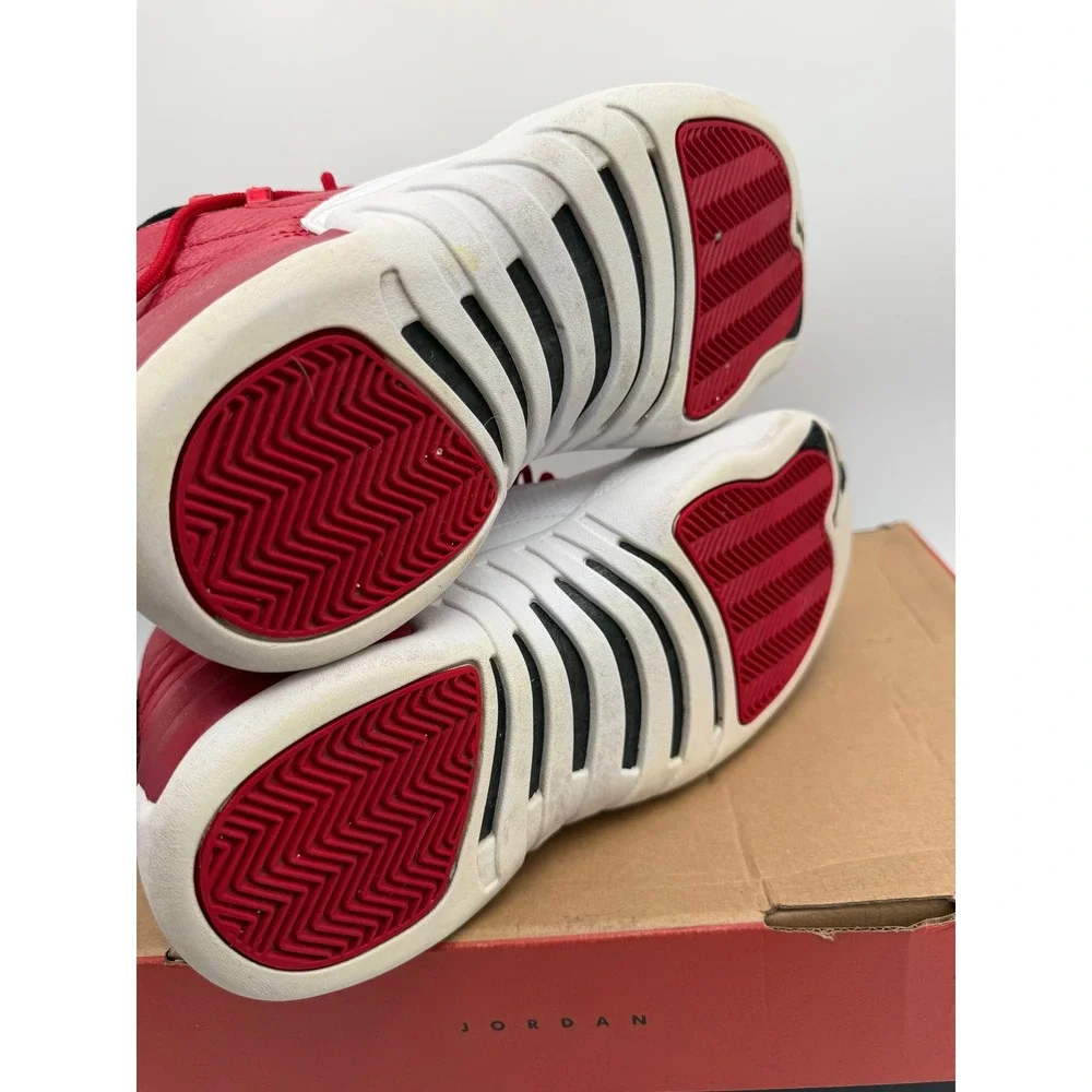 Air Jordan 12 Retro Gym Red White Black 130690-600 Mens Size 9 Basketball Shoes